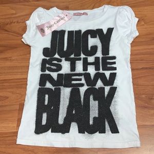 NWT Original Juicy Couture Puff Sleeve Shirt